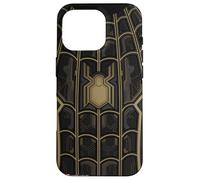 Marvel Spider-Man No Way Home Black and Gold Suit Case for iPhone 16 Pro