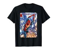 Marvel Spider-Man: No Way Home Red and Blue Suit comic book cover T-Shirt
