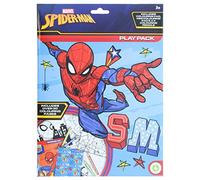 Marvel Spider-Man Play Pack With 30+ Colouring Activity Pages Pencils Party Gift
