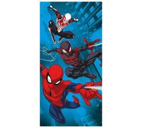 Marvel Spider-Man Printed Towel Blue/red (One Size)