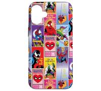 Marvel Spider-Man Retro ’80s & ’90s Valentine’s Day Card Case for iPhone 16 Plus