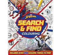 MARVEL SPIDERMAN COLOURING ACTIVITY BOOK SEARCH & FIND
