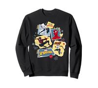 Marvel Spider-Man Spider-Girl Ghost-Spider Miles Team Spidey Sweatshirt