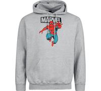 Marvel - Spider Man Spider Man Jump Hoodie grey XXL