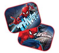 MARVEL Spider-Man Sun shades SUN PROTECTION for the car FOR WINDOW, with suction cups SET 2 pieces (Spider-Man)