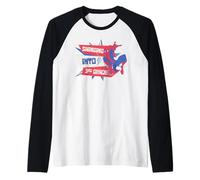 Marvel Spider-Man Swinging into 3rd Grade Back to School Raglan Baseball Tee