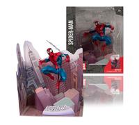 McFarlane Marvel Spider-Man 1:10th Scale Collectible with Scene (The Amazing Spider-Man #1) Toys