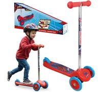 MARVEL Spider-Man Three-wheeled balance scooter for children, non-slip, foldable