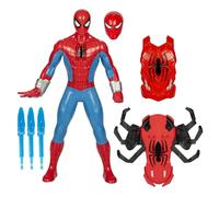 Marvel Spider-Man Thwip Blast Spider-Man Action Figure with Accessories, 11-Inch-Scale Super Hero Toys for Kids Ages 4 and Up