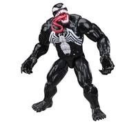 Marvel Spider-Man Titan Series Venom Deluxe Action Figure, 30-cm-scale (12 inch) Super Hero Toys for Children Ages 4+