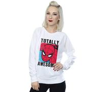 Marvel Spider-Man Totally Awesome Sweatshirt In White White L
