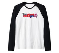Marvel Spider-Man Trio Mama Mother's Day Family Trip B-Day Raglan Baseball Tee