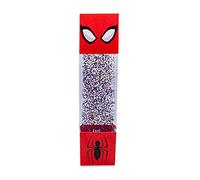 Marvel Spider-Man USB Powered Glitter Motion Lamp LED Light | Nightstand Table Lamp for Bedroom, Desk, Living Room | Home Decor Room Essentials | Comic Book Toys, Gifts and Collectibles | 12 Inches