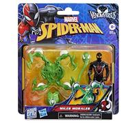 Spider-Man Marvel VenomVersus Epic World of Action Miles Morales Deluxe Figure with Accessories 4-Inch Super Hero Toys for Kids Ages 4+
