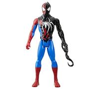 Marvel Spider-Man VenomVersus Titan Hero Series Spider-Man Action Figure, Black, 12 pulgadas