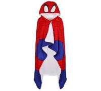 MARVEL Spider-Man Warm bedspread, thick blanket with hood, SHERPA blanket-sweatshirt 120x150 cm OEKO-TEX (C)