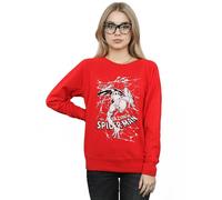Marvel Spider-Man Web Crawler Sweatshirt In Red Red XL