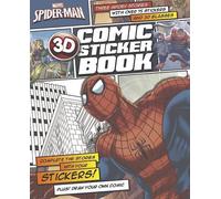 Marvel Spiderman 3D Comic Sticker Book