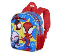 Marvel Spiderman Amazing-Elite 3D Backpack, Red, 25 x 30 cm, Capacity 7 L