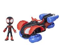 Marvel Spiderman and His Amazing Friends Change 'N Go Techno-Racer Miles Figure