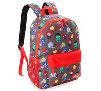 Marvel Kids Backpack, School Bag with Zipped Front Pocket - Boys Gifts (Aop Avengers)