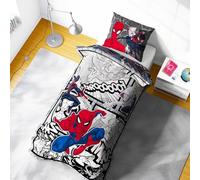 Marvel Spiderman Bedding | Amazing Spiderverse Villains Venom | Polycotton Single Duvet Cover Set - Includes Matching Pillowcase