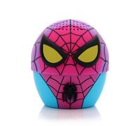 Bitty Boomers Marvel Spider Man Black Light S Speaker Bluetooth Speaker Pink