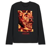 Marvel Spiderman Brand New Day Hulk Parker Fight Unisex Long Sleeve T-Shirt, Black, Medium
