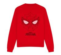 Marvel Spiderman Brand New Day Web Icon Unisex Sweatshirt, Red, XX-Large