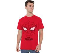 Marvel Spiderman Brand New Day Web Icon Unisex T-Shirt, Red, XX-Large