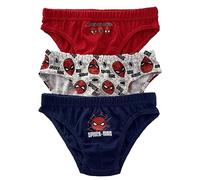 Marvel Spiderman Briefs Pants Underwear Cotton - Pack of 3 (6-7 Years, Design 5)