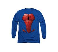 Marvel SpiderMan Costume Long Sleeve T-Shirt, Royal | Size: 2XL Marvel Royal 2XL