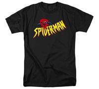 Marvel Spiderman Crawler Unisex T Shirt, Black, Large