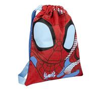 Marvel Spiderman Drawstring Bag for Kids - Lightweight Gym Sack, PE School Swimming Bag with Secure Closure, Durable Spider-Man Sports Backpack for Boys