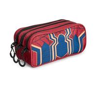 Marvel Spiderman Drop-Fan Trick Pencil Case 2.2, Red, 23 x 11 cm