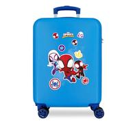 Joumma Bags for girl. 2821721 Spidey Go Webs Cabin Suitcase Blue -38x55x20cm (OSFA), Casual, ABS / Polycarbonate, Navy, children's fashion