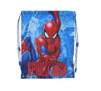 Marvel Spiderman Gym Bag for Kids, Spiderman Blue Drawstring Sports PE Bag | Drawstring Closure, Sports & PE Use, For Kids, Blue