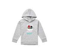 Marvel Spiderman Hoppy Spring Youth Kids Pull-Over Hoodie, Athletic Heather in Grey | Size: 9-11 Years Marvel Grey 9-11 Years