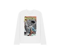 Marvel Spiderman Hulk Strongest There Is Cover Long Sleeve T Shirt, White White