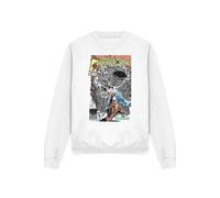 Marvel Spiderman Hulk Strongest There Is Cover Sweatshirt, White