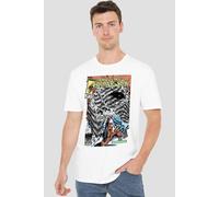 Marvel Spiderman Hulk Strongest There Is Cover T Shirt, White White