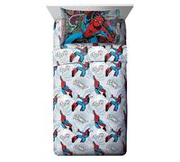 Marvel Spiderman 'Jump Kick' 3 Piece Twin Sheet Set