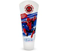Marvel Spiderman Kids Toothpaste - Fluoride & Calcium for Strong Teeth, Enamel Protection & Cavity Prevention, Fresh Mint Flavour, Vitamin E for Healthy Gums, Sugar-Free, Safe for Ages 3+, 75ml
