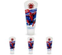 Marvel Spiderman Kids Toothpaste - Fluoride & Calcium for Strong Teeth, Enamel Protection & Cavity Prevention, Fresh Mint Flavour, Vitamin E for Healthy Gums, Sugar-Free, Safe for Ages 3+, 75ml