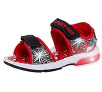 Marvel Spiderman Light Up Sports Sandals Red UK 11.5 Child