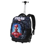 Marvel Spiderman Maximum-FAN GTS Trolley Backpack, Blue, 32 x 47 cm, Capacity 30 L