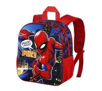 Marvel Spiderman Mighty-Small 3D Backpack, Red, 26 x 31 cm, Capacity 8.5 L