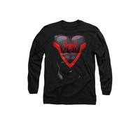 SpiderMan Miles Morales Costume Long Sleeve T-Shirt, Black Marvel Black XXL