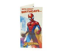 Marvel Spiderman Money Wallet Gift Card Holder
