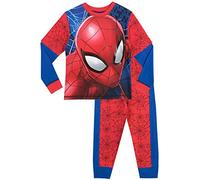 Marvel Spiderman Pyjamas, Boys’ Pyjama Sets, Kids Pyjamas Red 2-3 Years